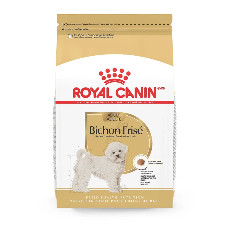 ROYAL CANIN Nutrition Santé de la Race Bichon Frisé Adulte – Croquettes Sèches (1,36 kg)