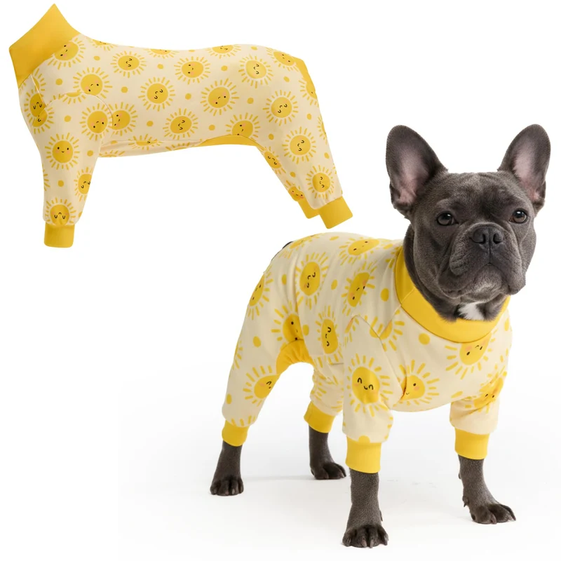 Spark Paws Pyjama Chien Sunshine XL – Combinaison réconfort extensible quatre directions
