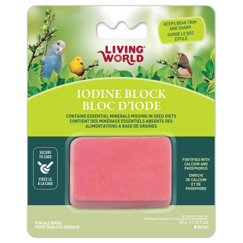 Living World Iodine Block Large