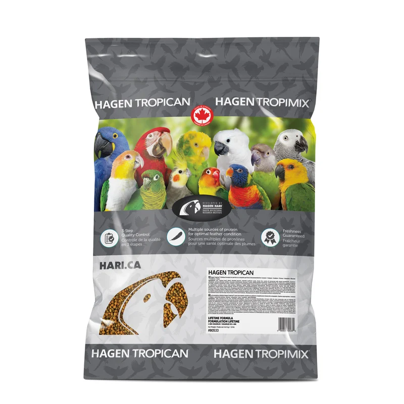 Tropican Lifetime Formula Granules for Parrots - 3.63 kg