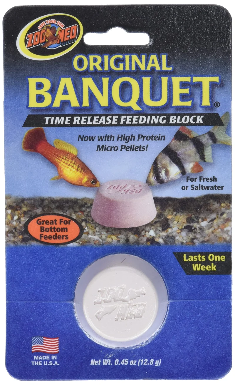 Zoo Med Original Banquet - Bloc d'alimentation 0,45 once (environ 12,8 g)