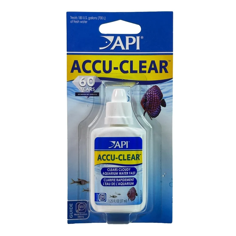 API ACCU-CLEAR Clarifiant pour Eau Douce – Flacon 1,25 oz (111A)