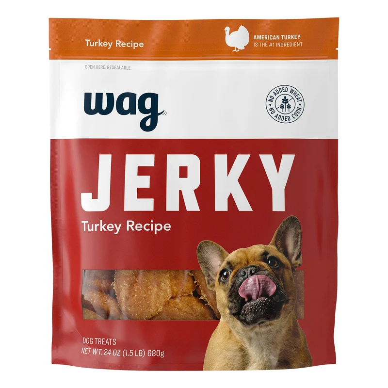WAG Dinde Souple et Tendre – Friandises pour Chien (Recette Américaine) – 24 oz