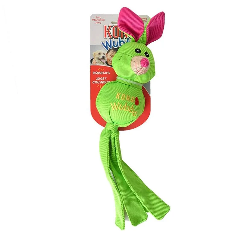 KONG Wubba Friends Ballistic — Jouet interactif et durable pour chiens (Grand)