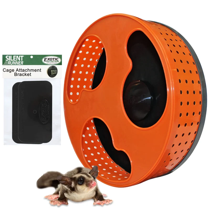 Roue Silent Runner 12" avec Autonettoyage — Roue pour marsupial volant | Exotic Nutrition