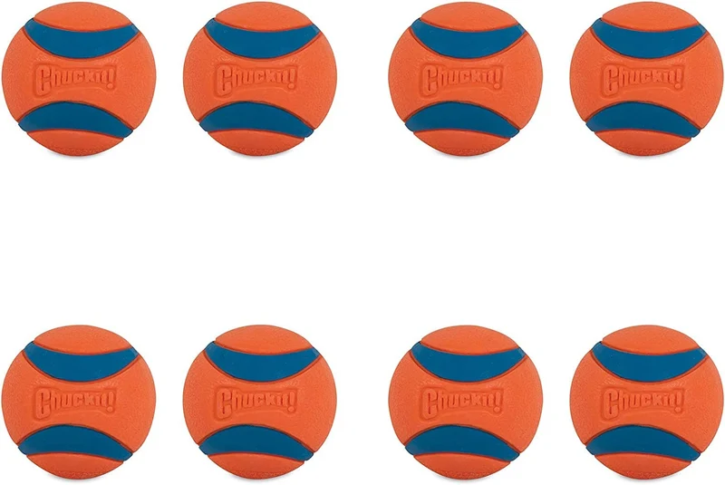 Chuckit! Balle Ultra Medium – Pack de 8 pour le fetch