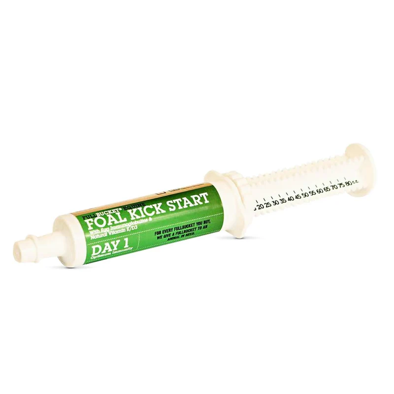 FullBucket Pâte Immunitaire pour Poulains – Démarrage Santé, 80 ml