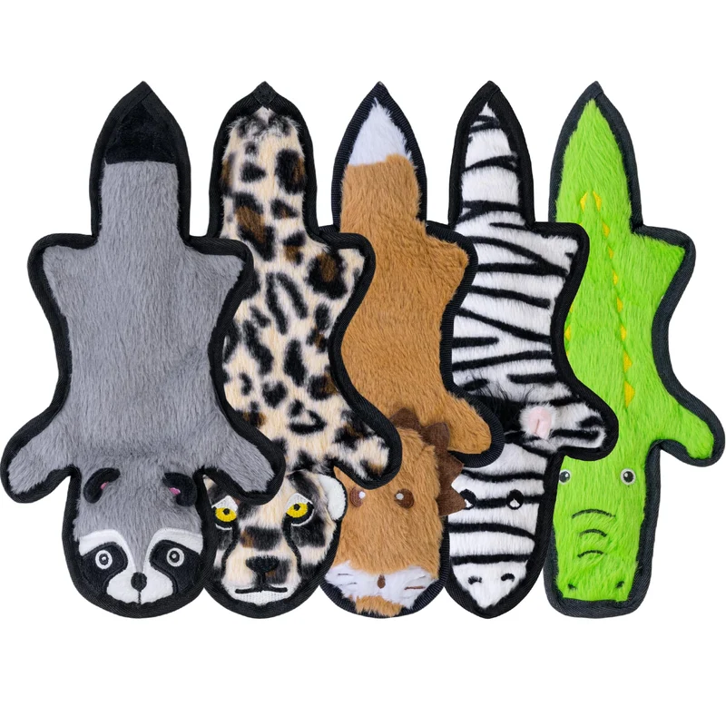 SHARLOVY – Jouets pour chien sans bourrage, bruits crissants et sifflets, durables pour toutes tailles