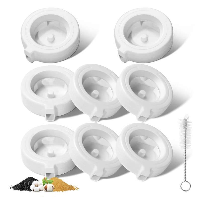 8 Pack de Filtres de Rechange YOIHABV pour Distributeur d'Eau Animaux (3.6L-8L) – Filtration Triple