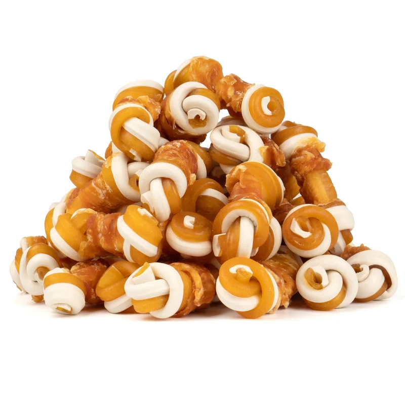 MON2SUN Os Mini Sans Cuir – Poulet et Légumes, Friandises pour Petits Chiens (21,2 oz)