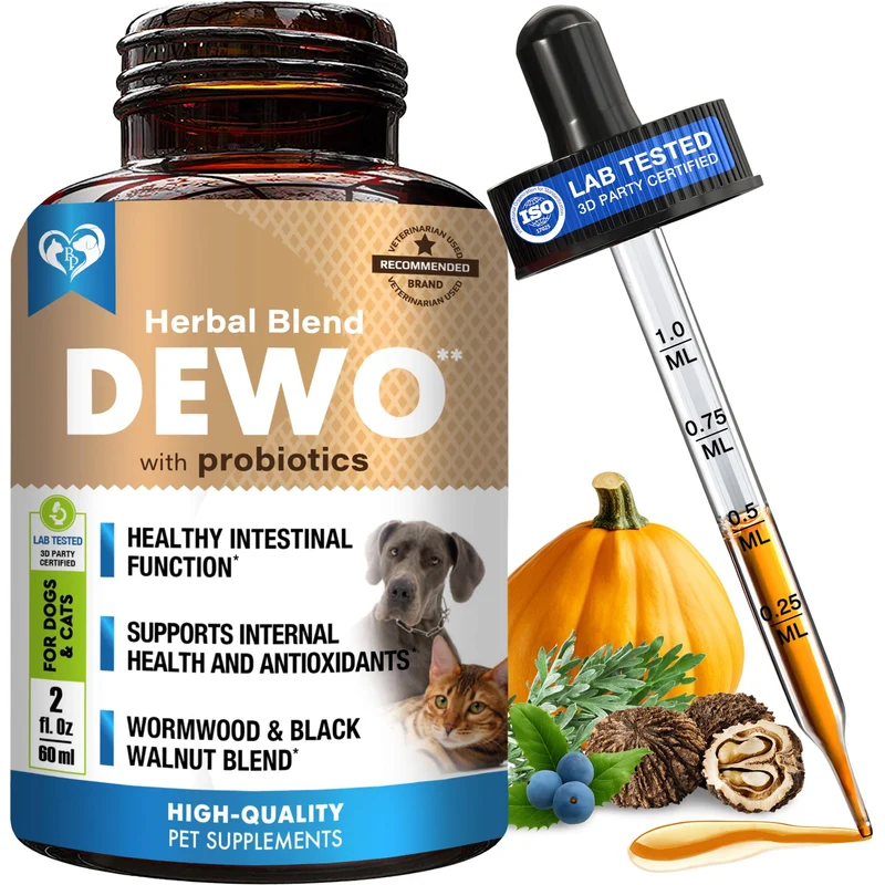 Beloved Pets – Défense intestinale naturelle pour chiens et chats | Probiotiques et plantes – Fabriqué aux États‑Unis