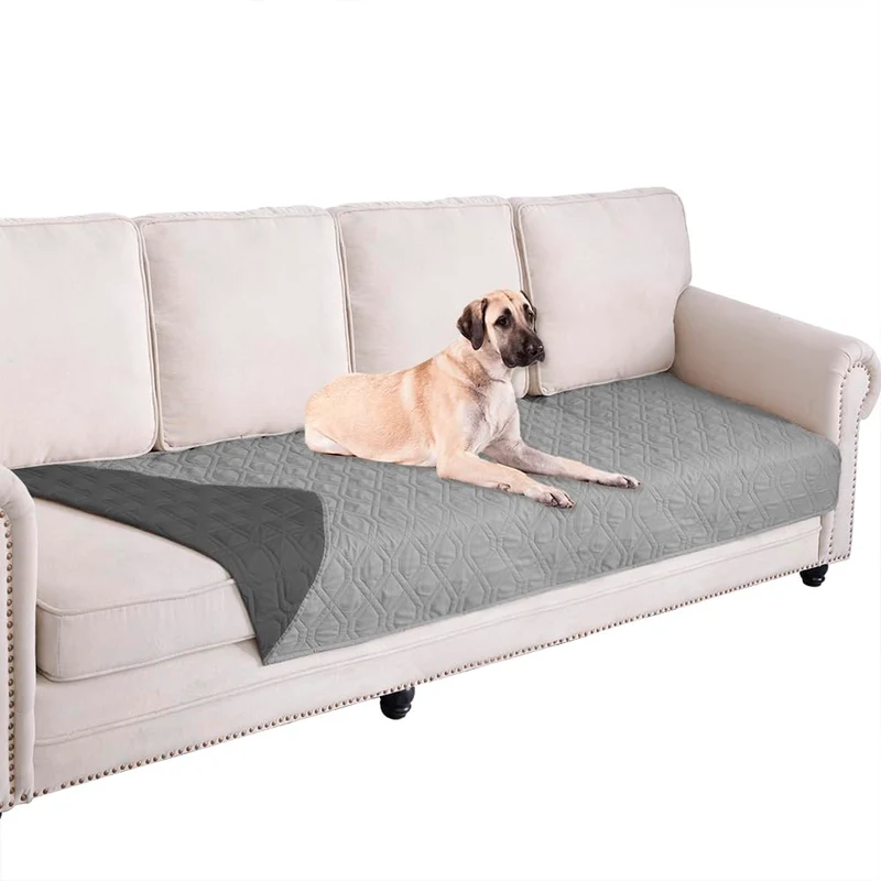 Ameritex Housse Imperméable pour Canapé et Lit – Couverture Réversible pour Meubles