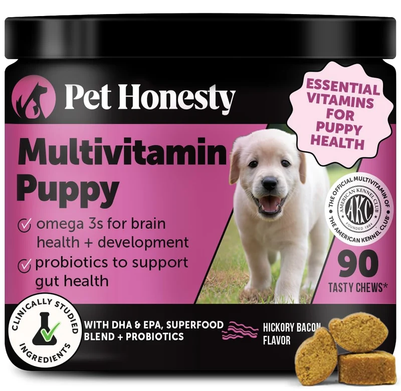 Pet Honesty – Friandises Multivitamines Chiots | Développement Cognitif et Santé