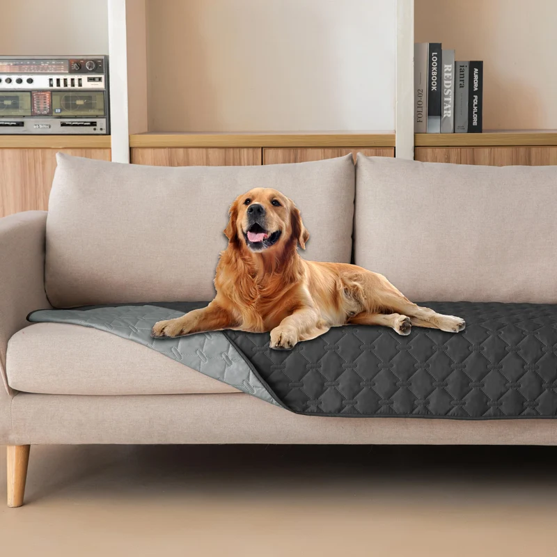 gogobunny Couverture Chien Imperméable Double Face 30x70 pouces – Protège Canapé et Voiture