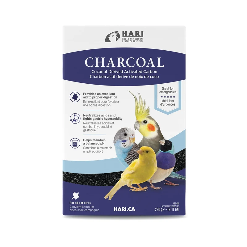 Charbon HARI pour oiseaux - 230 gr (8,11 oz)