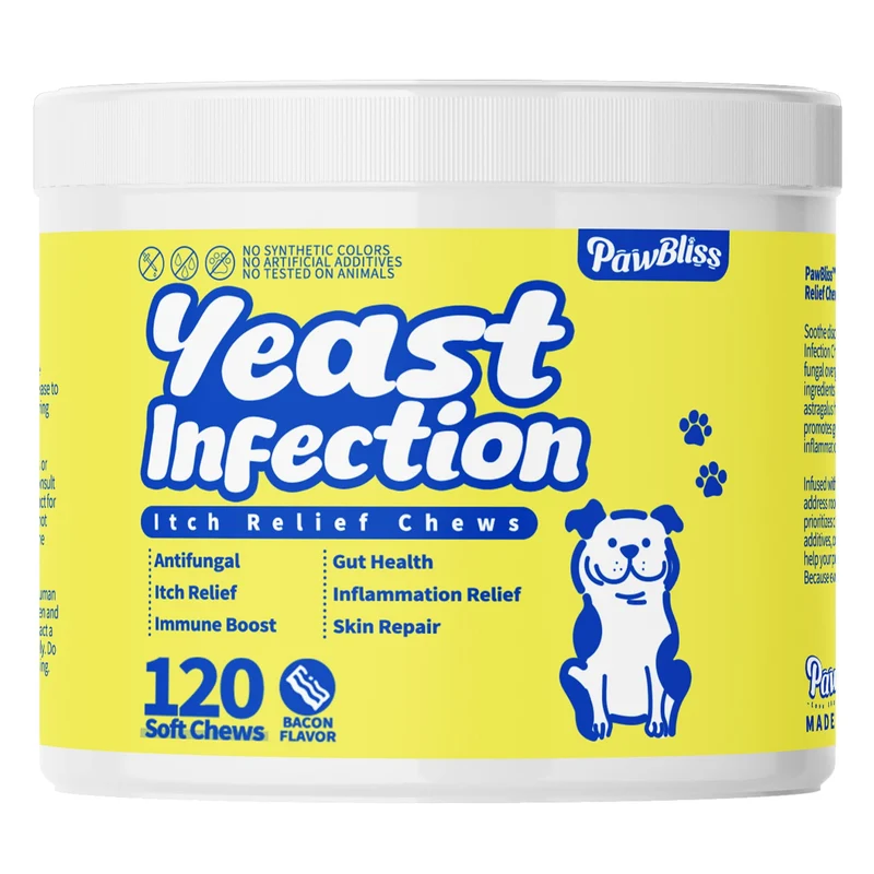 PawBliss – Friandises molles contre les infections à levure chez le chien