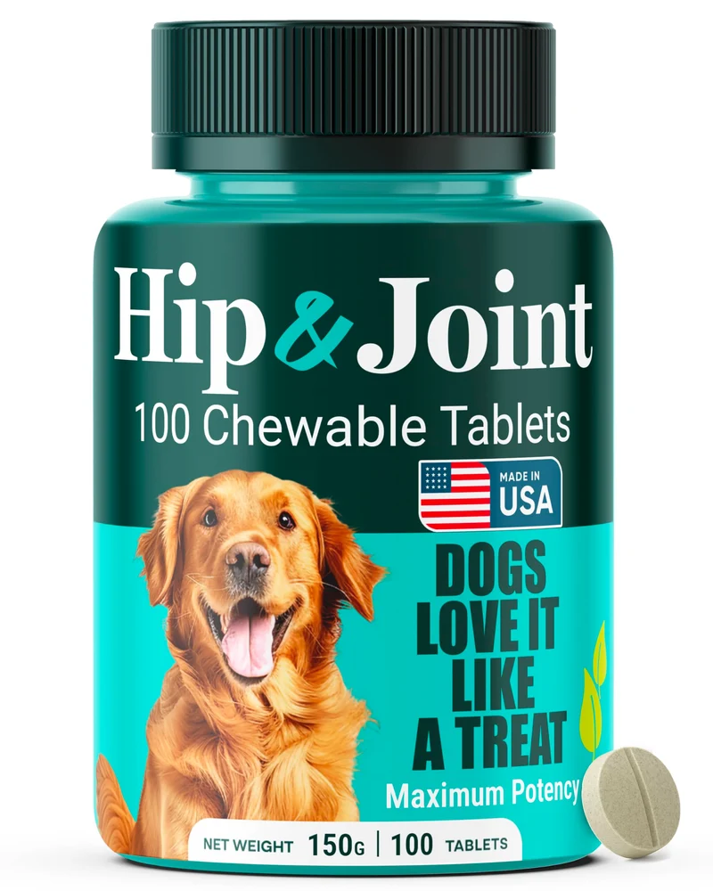 Natureflow Soutien Hanches et Articulations pour Chiens – Moule verte à lèvres vertes 300 mg, 100 Gélules