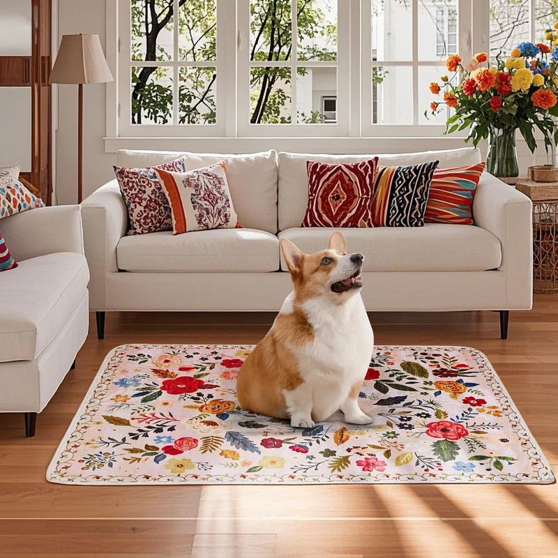 YOSEPATI Tapis d’éducation lavables pour chiens — 2 paquets 48x32, phéromones, absorption rapide
