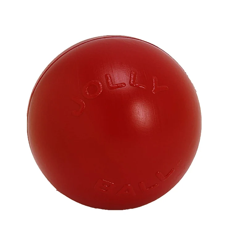 Jolly Pets Push-n-Play Balle pour Chien – 10 pouces / Grand – Rouge (310 RD)