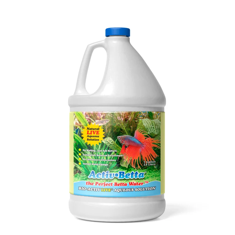 Activ Betta Bio-Activ Live - Solution aqueuse instantanée (1 gal) pour cycle d'aquarium et éléments traces