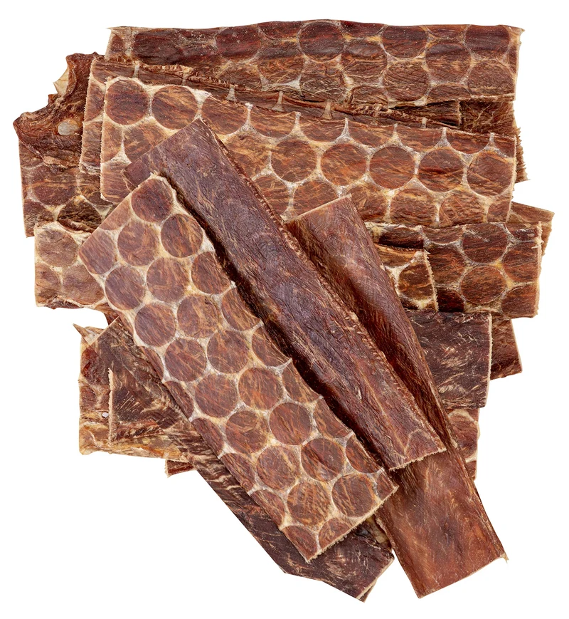 Hotspot Pets Friandise séchée d'œsophage de bœuf pour chien – 20 pièces, 6 pouces, 100% naturel