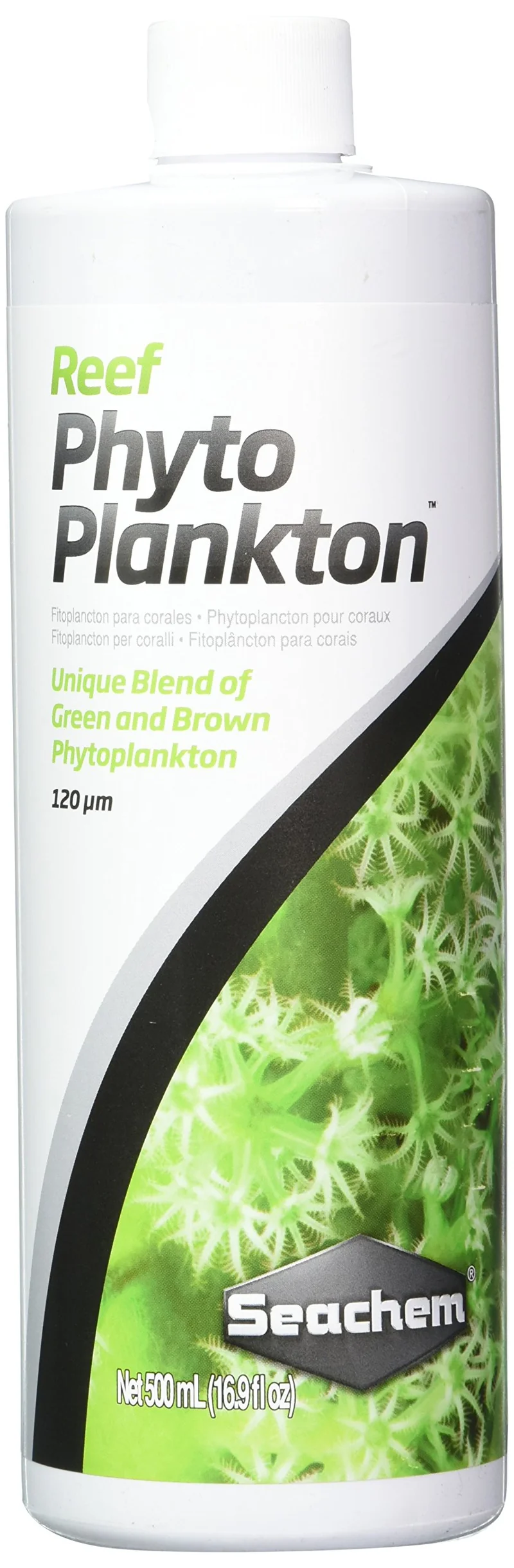 Seachem phytoplancton récifal – phytoplancton marin pour récifs, flacon de 500 mL