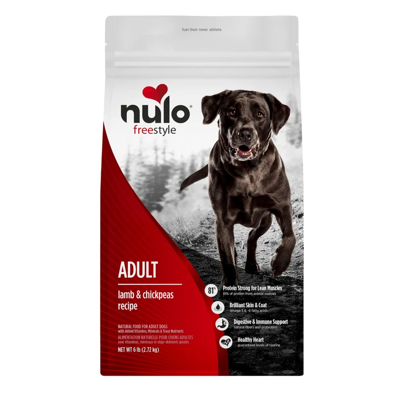 Nulo Freestyle – Croquettes Sans Céréales pour Chiens Adultes, Probiotiques BC30 et Protéines Animales Élevées