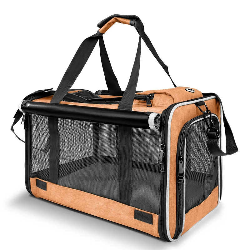 GAPZER Sac de transport pour chien et chat – Cabine portable pliable 0–9 kg