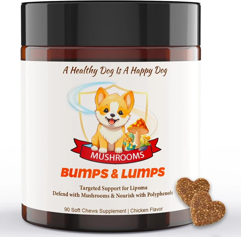 arlistatmax Lipomes chez le chien – Supplément champignons biologiques (7 variétés) et nutriments