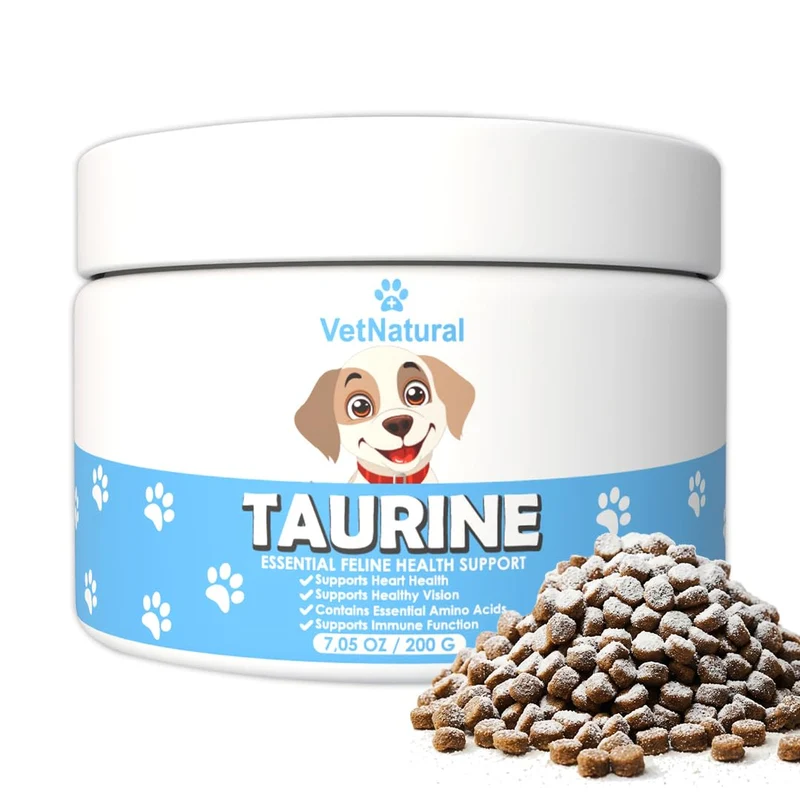 GÜLLÜOGLU Taurine pour Chiens — Poudre 99,99% Pure avec Cuillère Doseuse