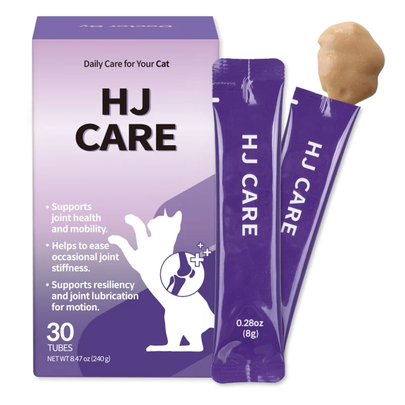 Doctor By HJ Care – Soin articulaire pour chats | Glucosamine et Chondroïtine au saumon, 30 friandises