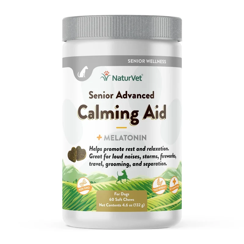 NaturVet Quiet Moments : Aide Calme pour Chiens – 60 Friandises Molles