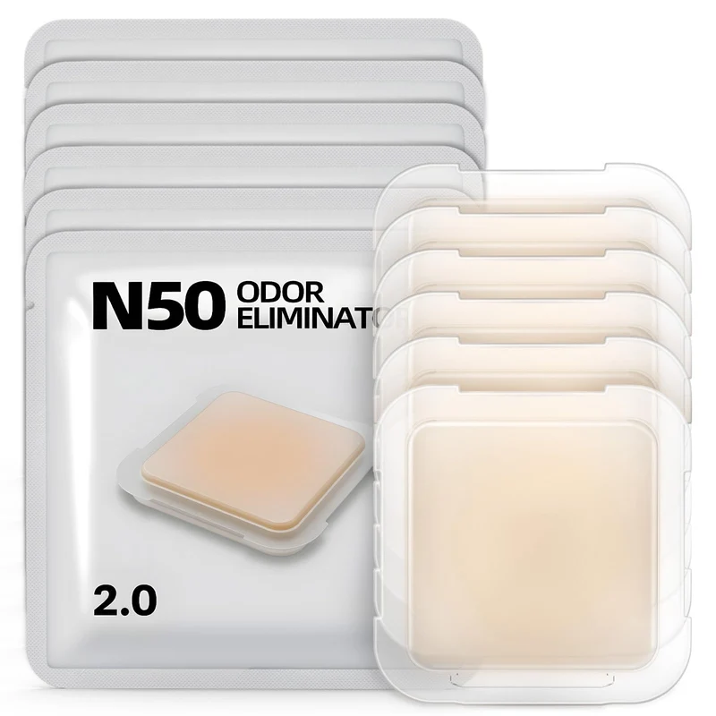 Waatoos N50-2.0 Éliminateur d’odeurs – 6 paquets pour Pura Max et litière auto-nettoyante, contrôle des odeurs et pâte aromathérapique