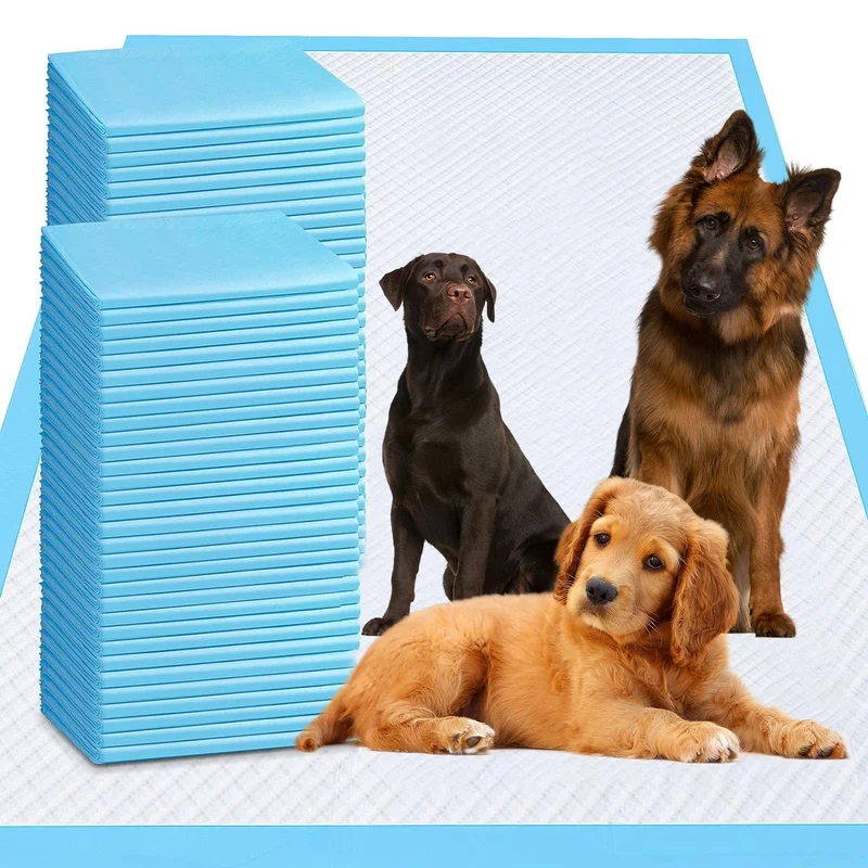 PJYRTOQ Tapis XL 36x36 cm – 40 Pièces, Ultra Absorbants et Anti-Fuite pour Chiens, Chats et Petits Animaux