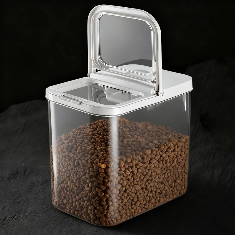 LivLab Mker – Boîte de stockage alimentaire pour animaux, 12 L, étanche et sans BPA