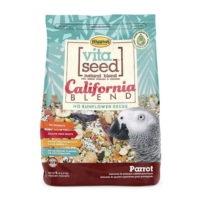 Higgins 466146 Formule Alimentation Oiseaux – 5 lb, Ingrédients Naturels Premium