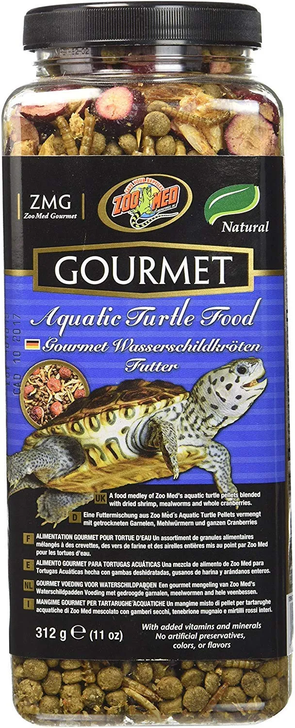 Zoo Med Gourmet Nourriture pour Tortues Aquatiques 11 oz - Pack de 2