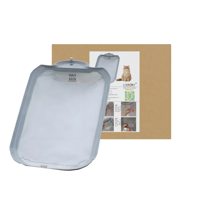 Litekipet Tapis Impermeable et Doublure Douce pour Bac Litière Chat Automatique 95L