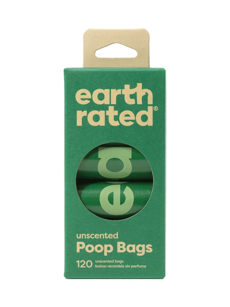 Earth Rated Unscented Bag Refill Rolls - 120-Count