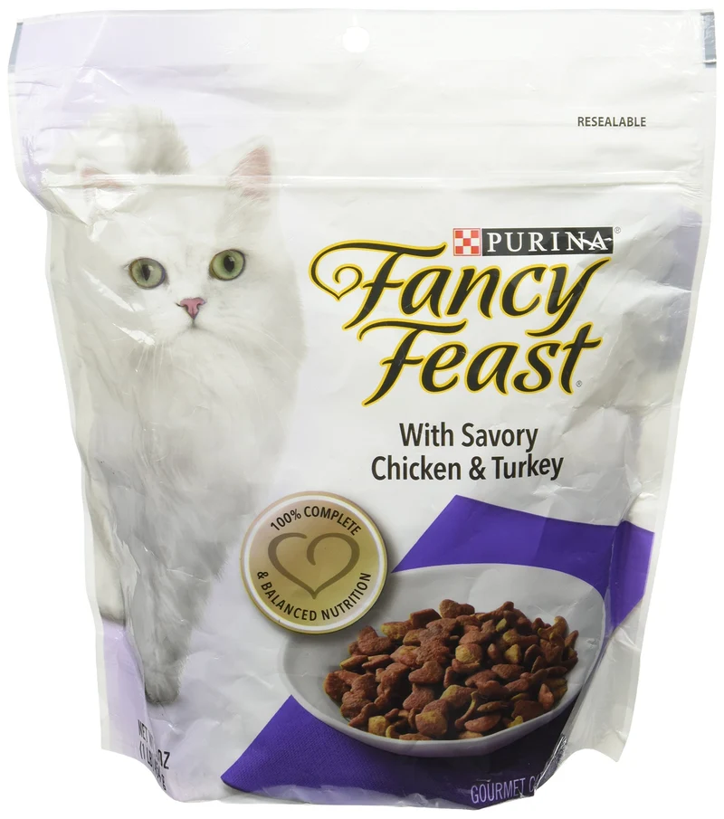 Fancy Feast Chats Gourmet – Formule Savoureuse au Poulet et à la Dinde – 454 g