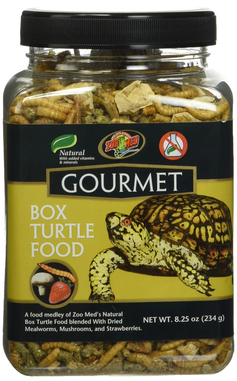 Zoo Med Gourmet – Nourriture Gourmet pour Tortues Boîtes, Poids Net 254 g (8,25 oz)