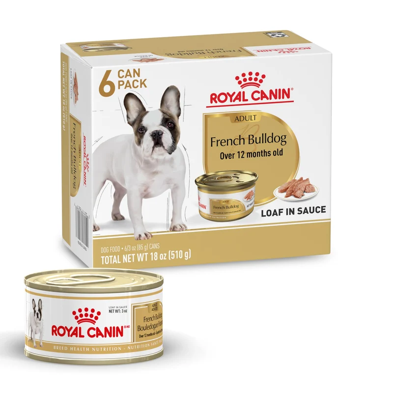 Royal Canin Bouledogue Français Adulte – Aliment Humide en Boîtes de 3 onces Lot de 6