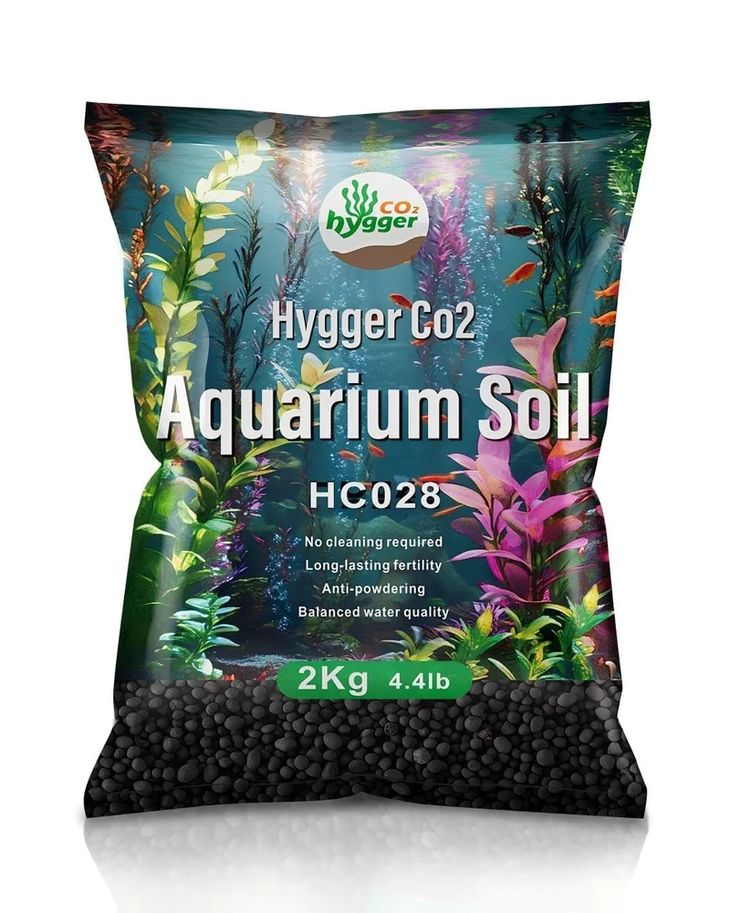 Hygger CO2 Terreau pour Aquarium Planté – Substrat Sans Rinçage (4,4 lb)