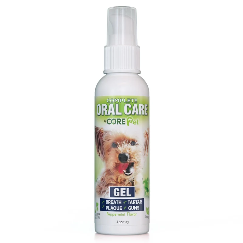 CORE Pet Complete Oral Care – Soin buccal 100% naturel, sans brossage, 4 oz – Par les fondateurs de PetzLife