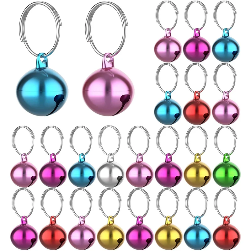 Outus : 24 ensembles de grelots pour collier chat et chien – Accessoires pour animaux
