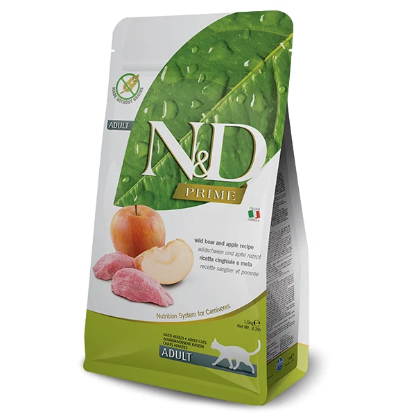 Farmina N&D (Natural & Delicious) - Prime Boar & Apple Cat Food