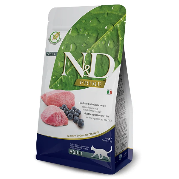 Farmina N&D (Natural & Delicious) - Prime Lamb & Blueberry Cat Food