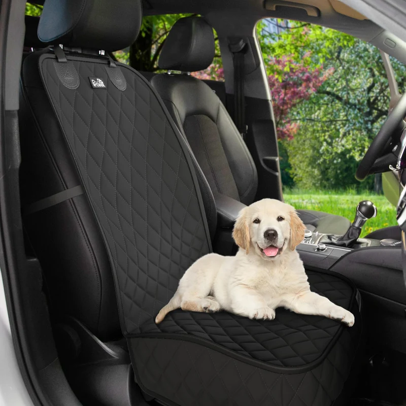 Petloox Couvre-Siege Avant pour Chien – Impermable, Antiderapant et Facile a Nettoyer