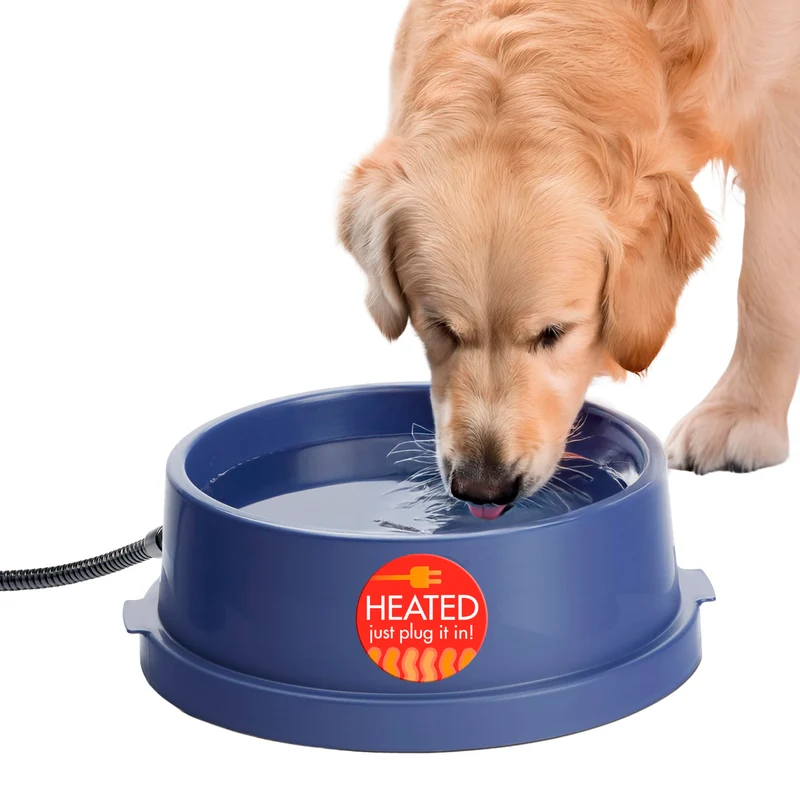 K&H Pet Products Thermal-Bowl : Abreuvoir extérieur chauffé 96 oz – 25W, sécurité certifiée