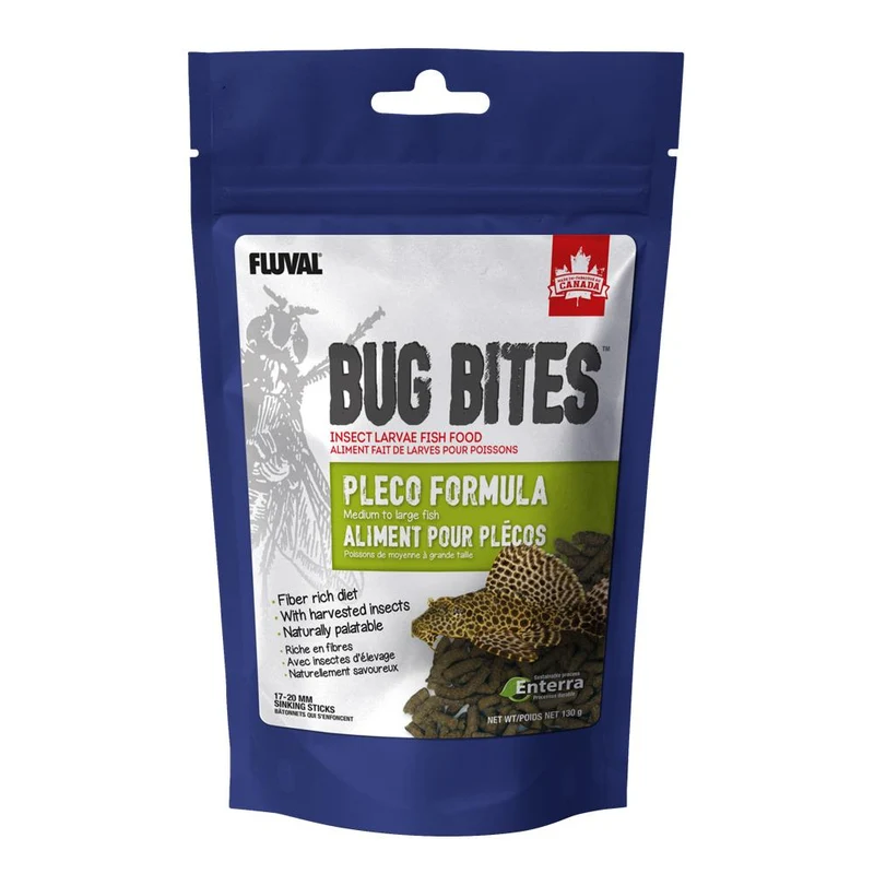 Bug Bites bâtonnets pour poisson de fond et plécos - Moyens / grands
